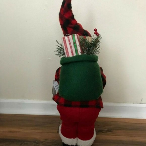 Holiday Lane Christmas Cheer 18"H Skiing Santa, Created for Macy's NWT - Picture 3 of 3